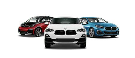 3 BMW car line up at BMW of Morristown in Morristown NJ