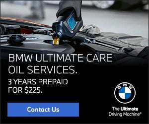 BMW Ultimate Care Oil Services
