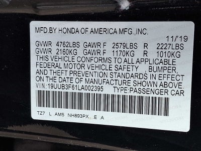 2020 Acura TLX 3.5L SH-AWD w/Technology/A-Spec Pkg Red Leather