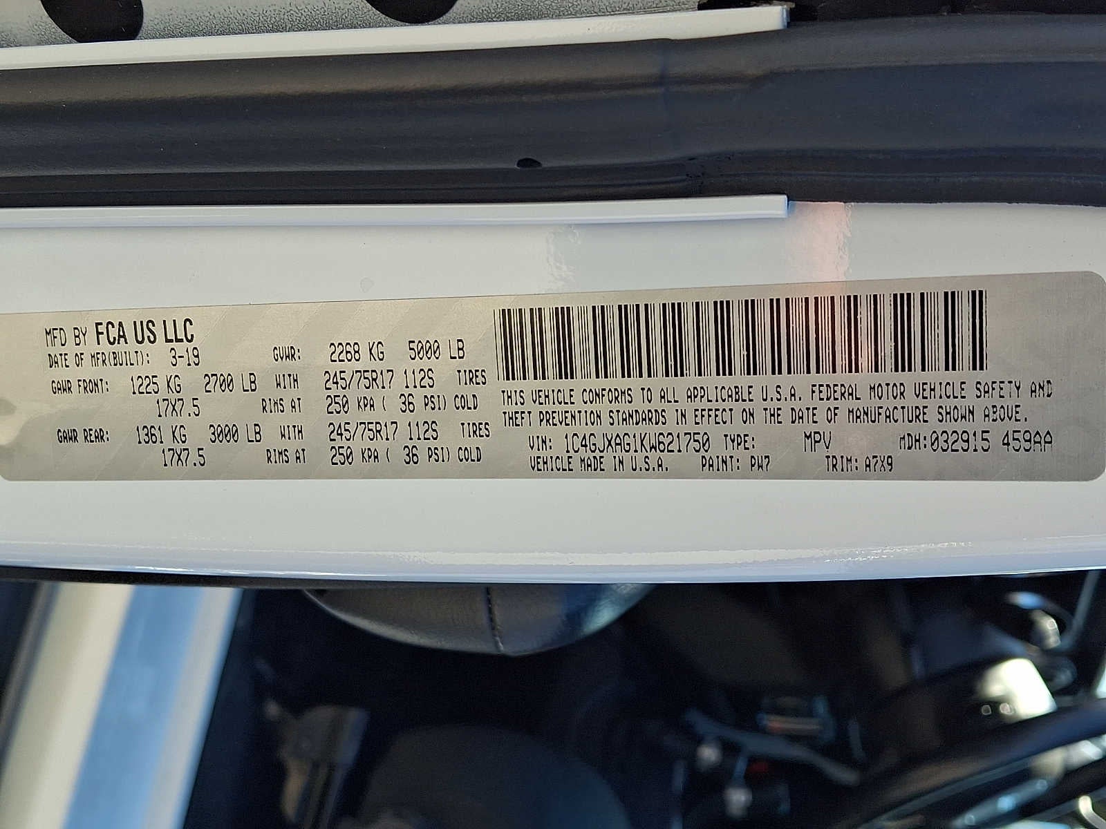 2019 Jeep Wrangler Sport S 4x4