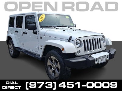 2016 Jeep Wrangler Unlimited 4WD 4dr Sahara