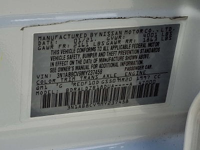 2021 Nissan Sentra SV CVT