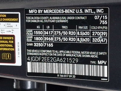 2016 Mercedes-Benz GL-Class 4MATIC® 4dr GL 350 BlueTEC
