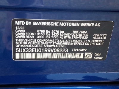 2024 BMW X5 M60i Sports Activity Vehicle