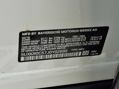 2018 BMW X5 xDrive35i Sports Activity Vehicle