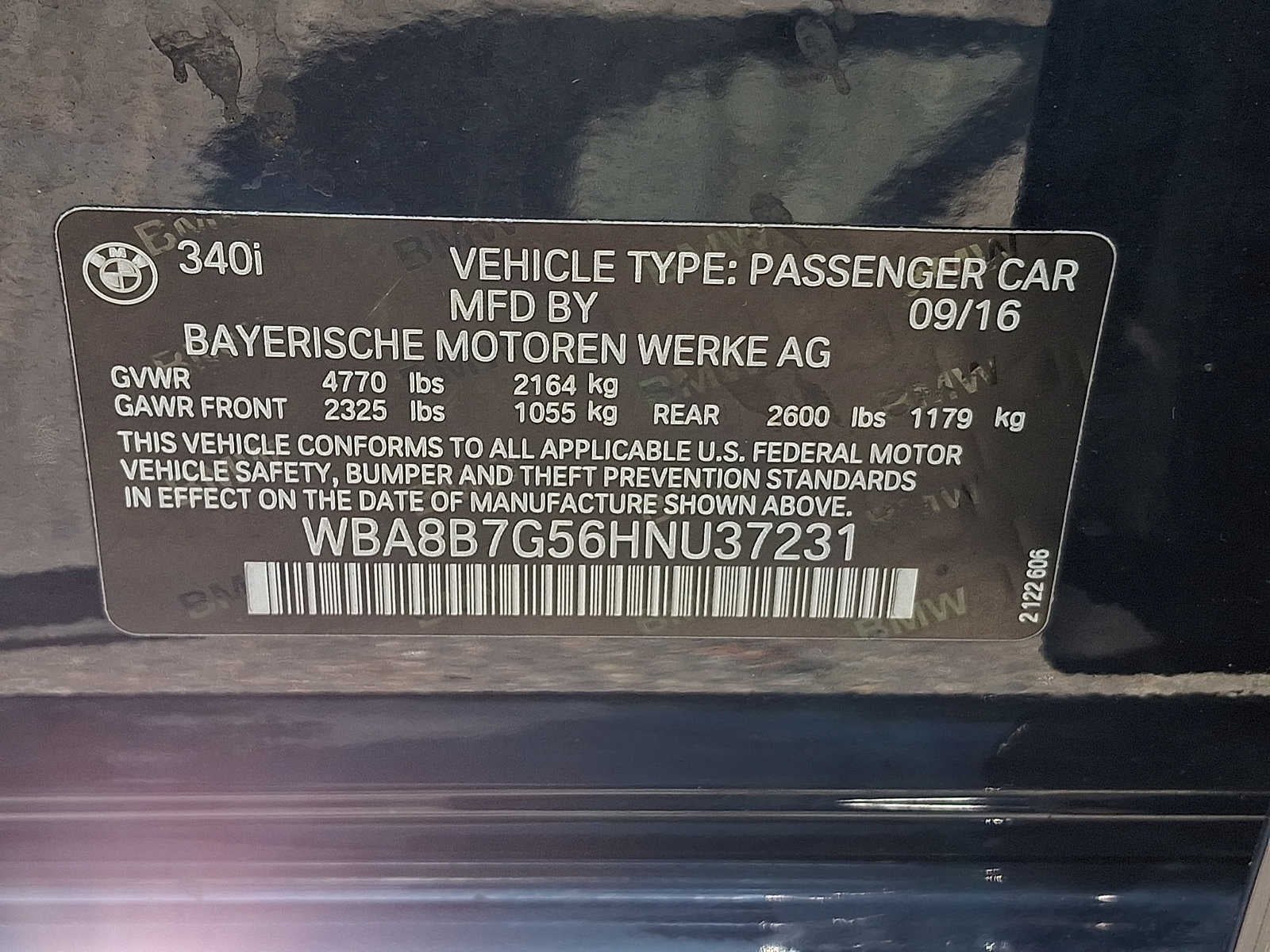 2017 BMW 3 Series 340i xDrive Sedan