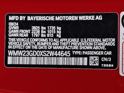 2025 MINI Hardtop 2 Door Cooper S