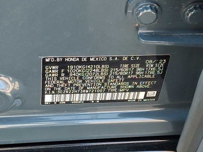 2024 Honda HR-V EX-L AWD CVT