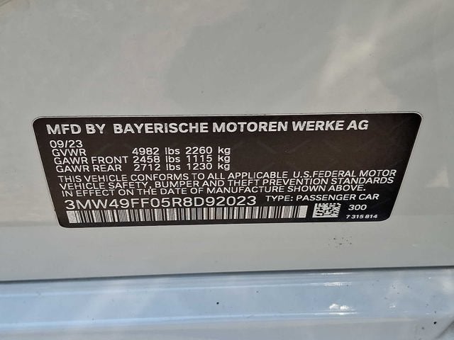 2024 BMW 3 Series M340i - Photo 56