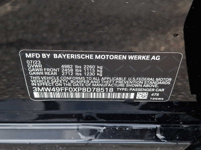 2023 BMW 3 Series M340i xDrive Sedan