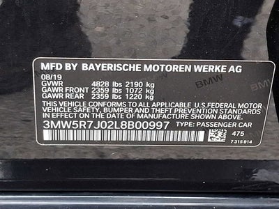 2020 BMW 3 Series 330i xDrive Sedan North America