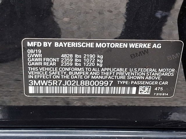 2020 BMW 3 Series 330i xDrive Sedan North America