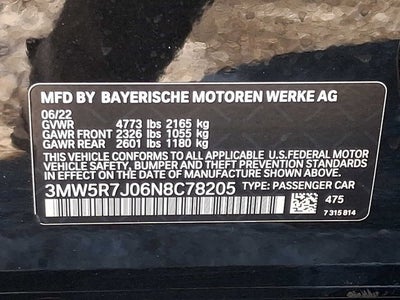 2022 BMW 3 Series 330i xDrive Sedan North America