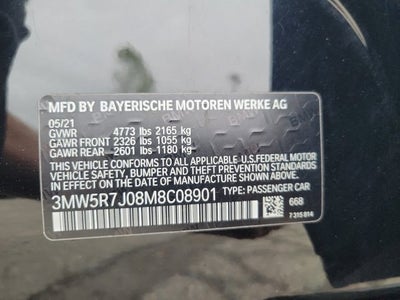 2021 BMW 330i xDrive 330i xDrive Sedan North America