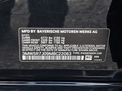 2021 BMW 3 Series 330i xDrive Sedan North America