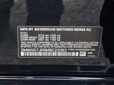 2021 BMW 3 Series 330i xDrive Sedan North America