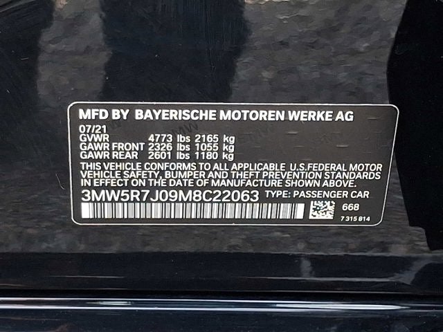 2021 BMW 3 Series 330i xDrive Sedan North America