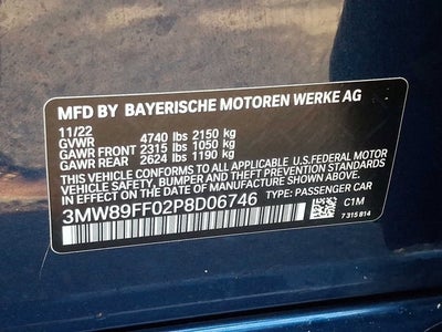 2023 BMW 3 Series 330i xDrive Sedan