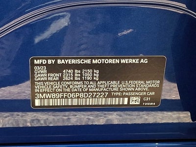 2023 BMW 3 Series 330i xDrive Sedan