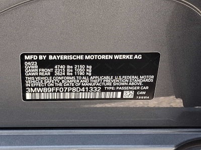 2023 BMW 3 Series 330i xDrive Sedan