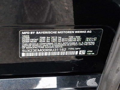 2024 BMW X7 xDrive40i Sports Activity Vehicle