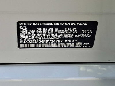 2024 BMW X7 xDrive40i Sports Activity Vehicle