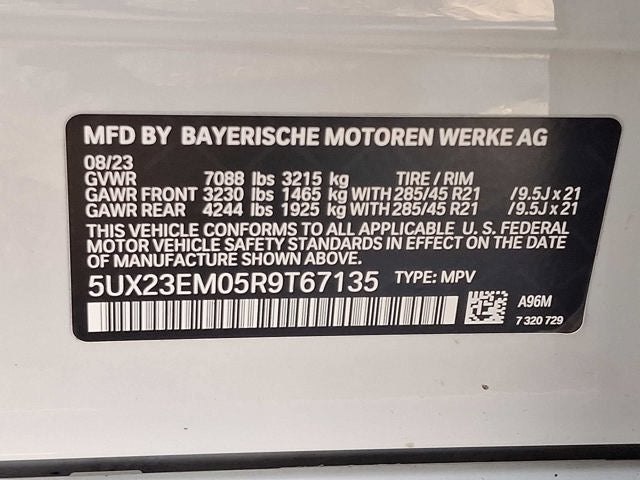 2024 BMW X7 xDrive40i Sports Activity Vehicle