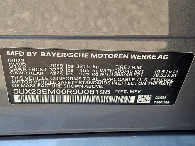 2024 BMW X7 xDrive40i Sports Activity Vehicle