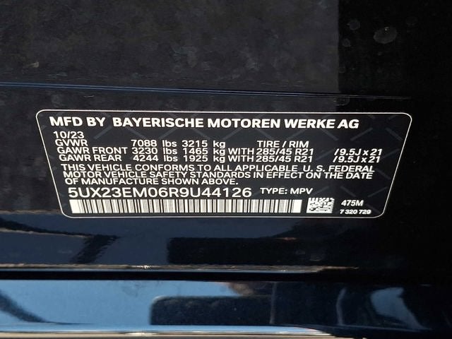 2024 BMW X7 xDrive40i Sports Activity Vehicle
