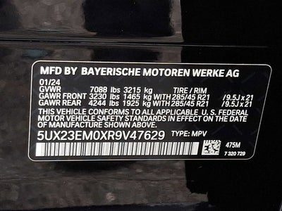 2024 BMW X7 xDrive40i Sports Activity Vehicle