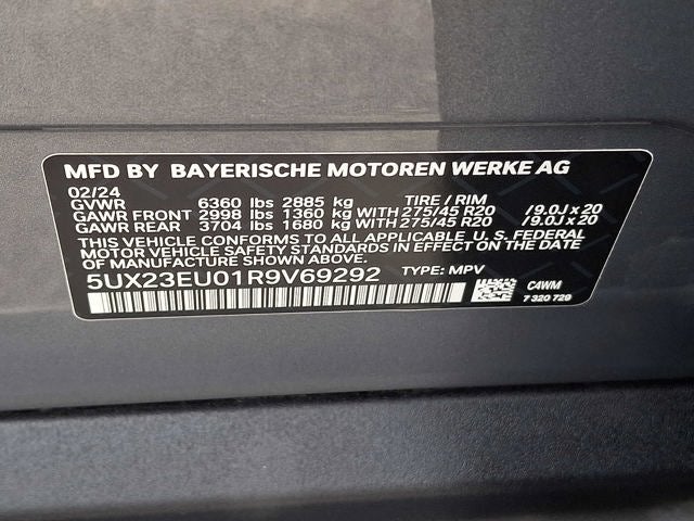2024 BMW X5 xDrive40i Sports Activity Vehicle