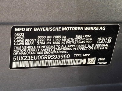 2024 BMW X5 xDrive40i Sports Activity Vehicle