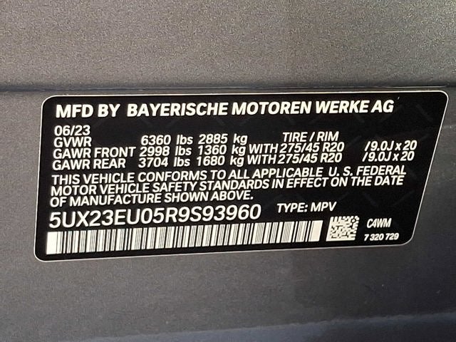 2024 BMW X5 xDrive40i Sports Activity Vehicle