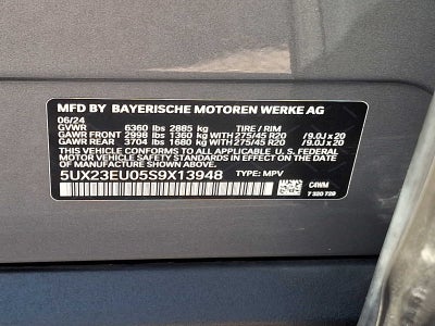 2025 BMW X5 xDrive40i Sports Activity Vehicle