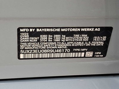 2024 BMW X5 xDrive40i Sports Activity Vehicle