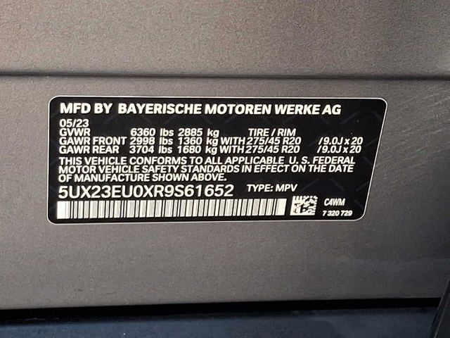 2024 BMW X5 xDrive40i Sports Activity Vehicle
