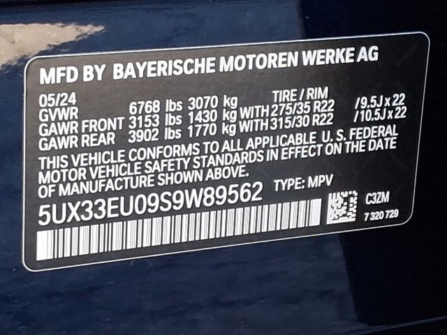 2025 BMW X5 M60i Sports Activity Vehicle