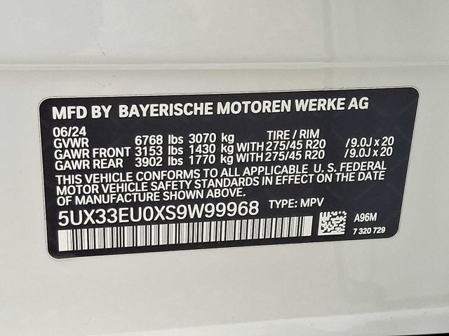 2025 BMW X5 M60i Sports Activity Vehicle