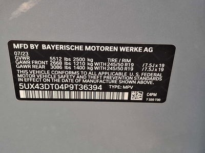 2023 BMW X4 M40i Sports Activity Coupe