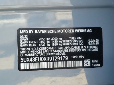 2024 BMW X5 xDrive50e Plug-In Hybrid