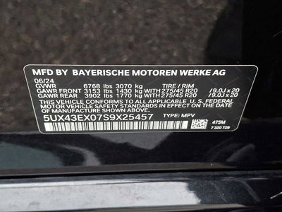 2025 BMW X6 M60i Sports Activity Coupe