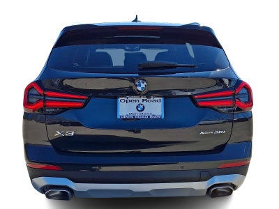 2024 BMW X3 xDrive30i Sports Activity Vehicle