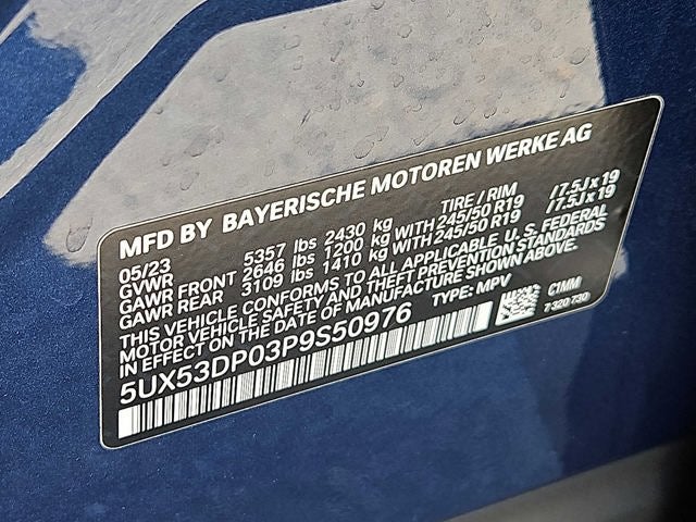 2023 BMW X3 xDrive30i Sports Activity Vehicle