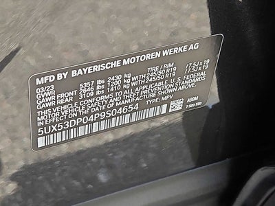 2023 BMW X3 xDrive30i Sports Activity Vehicle