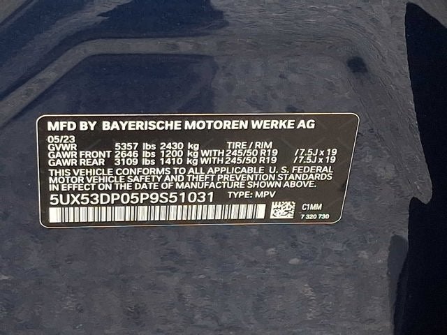 2023 BMW X3 xDrive30i Sports Activity Vehicle