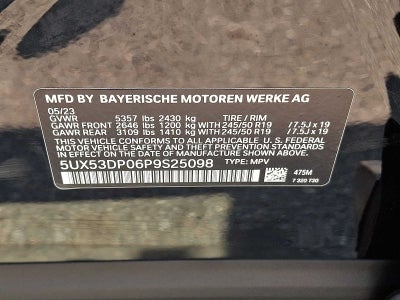 2023 BMW X3 xDrive30i Sports Activity Vehicle