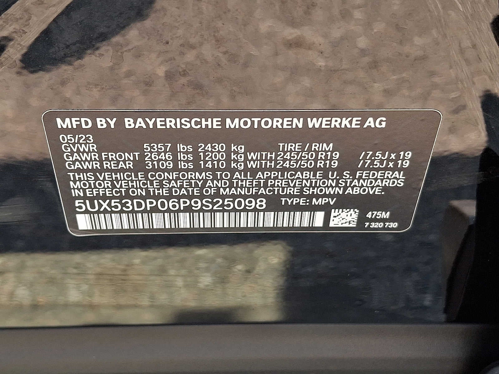 2023 BMW X3 xDrive30i Sports Activity Vehicle