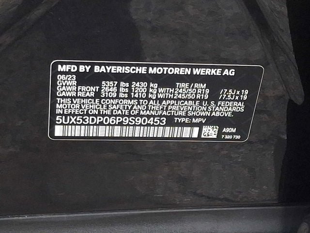 2023 BMW X3 xDrive30i Sports Activity Vehicle