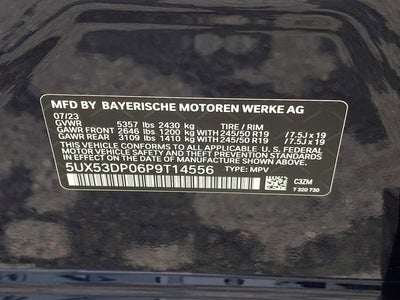 2023 BMW X3 xDrive30i Sports Activity Vehicle