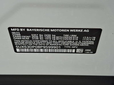 2023 BMW X3 xDrive30i Sports Activity Vehicle